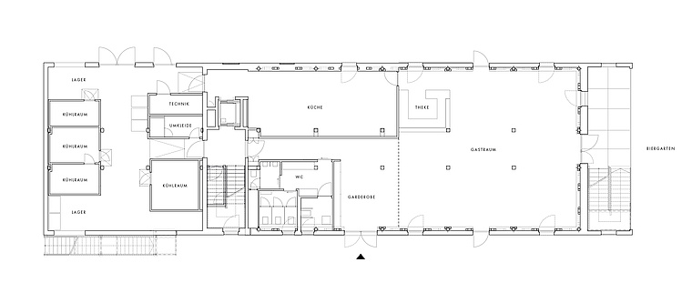 Grundriss des Dachgeschosses